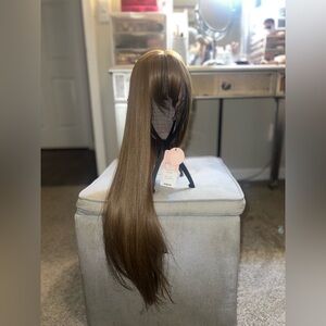 Long Brown Wig